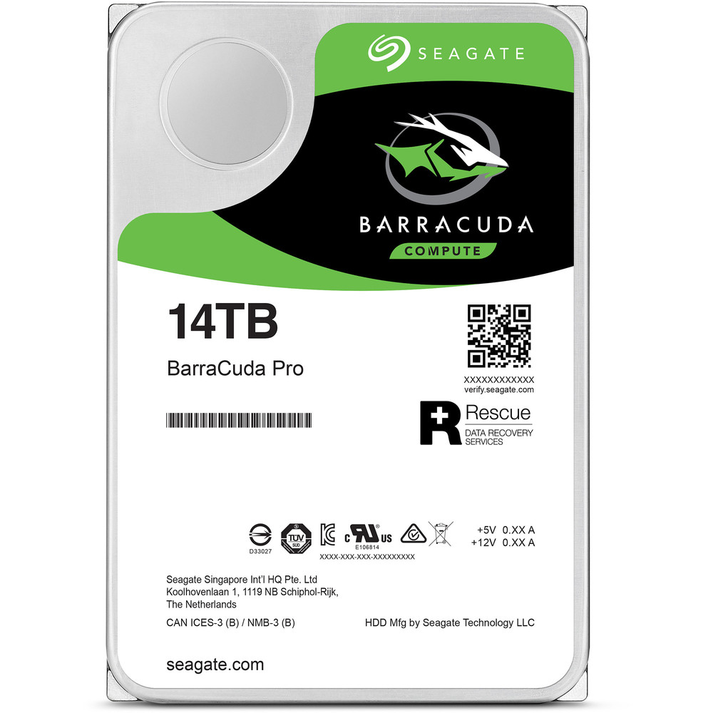 Seagate BarraCuda Pro, 14 To