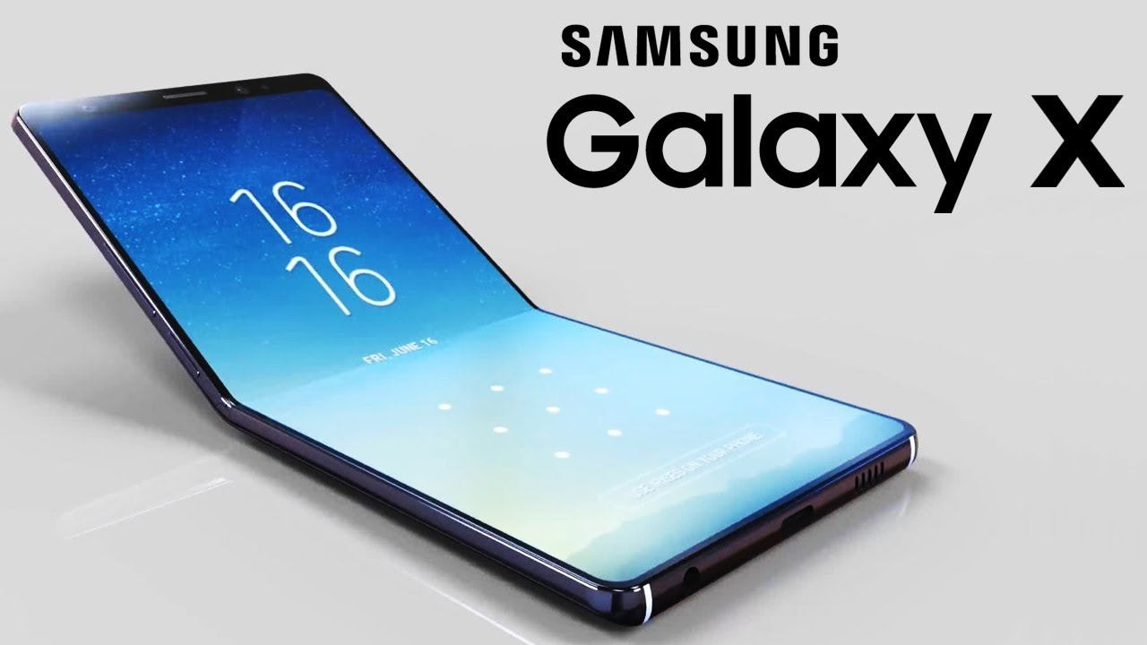 smartphone pliable samsung galaxy X